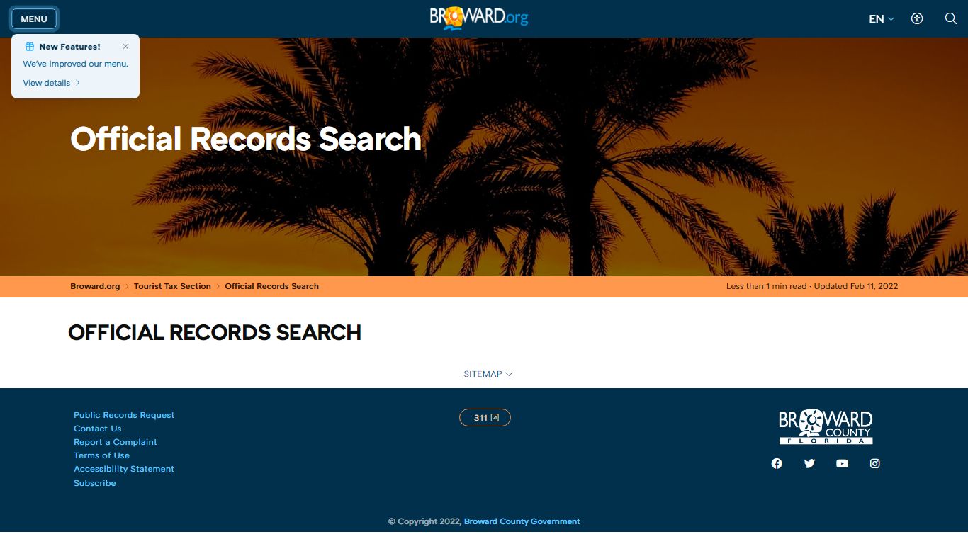 Records Official Records Search - Broward County